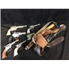 Image 1 : TOY COWBOY GUNS & BELTS LOT