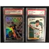 Image 1 : BASEBALL TRADING CARDS LOT (HLTN/PMRO/McGR/KRKO REFRACTOR MINT 9, MATT WILLIAMS MINT 9)