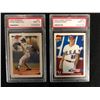 Image 1 : BASEBALL TRADING CARDS LOT (PEDRO MARTINEZ MINT 9, JASON GIAMBI MINT 9)