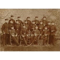 Bruere, Metz, THE METZ POLICE DEPARTMENT 1896, an albumen print of the Metz police department m...