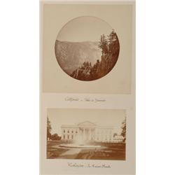 North American Views [Probably Livernois or Notman], CALIFORNIE-VALEE DE YOSEMITE; WASHINGTON-L...