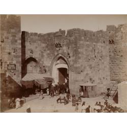 Bonfils, Felix (1829-1885), A travel album containing 44 albumen photographs mounted dos-a-dos....