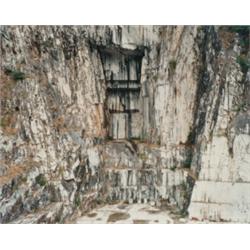 Burtynsky, Edward (1955-), CARRARA MARBLE QUARRIES # 25 1993, a chromogenic print. Titled, edit...