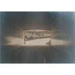 Herzegh, Zoltan, AN IMPRESSION, a mounted bromoil print. Signed on the mount lower right, title...