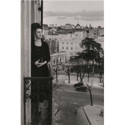 Morath, Inge (1932-2002), SUNDAY MORNING, MADRID SPAIN, a gelatin silver print by Morath. Signe...