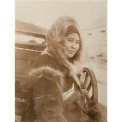 Nowell, Frank H. (1864-1950), AN ESKIMO BELLE, a photogravure with copyright, title and place (...