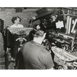 Warner Brothers, BETTE DAVIS, a gelatin silver print of the famed Hollywood star circa 1940. Ma...