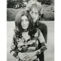 Wentzell, Barrie, A PERSPECTIVE OF A DECADE OF MUSIC, a gelatin silver print of John Lennon and...