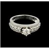 Image 2 : 1.25 ctw Diamond Ring - 14KT White Gold