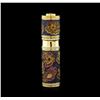 Image 1 : 43.15 ctw Sapphire and Ruby Perfume Bottle Holder - 18KT Yellow Gold