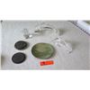 Image 2 : Small Glass Dolphins, Misc. Items (6 pc)