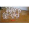 Image 1 : Crystal Pitcher and Stemware (12 pc)