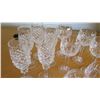 Image 4 : Crystal Pitcher and Stemware (12 pc)
