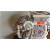 Image 4 : Ceramic Elephant Pedestal, Approx 20" Tall