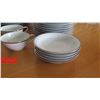 Image 2 : Noritake "Riverdale" China Set, White w/Border Accent, Approx 40 pcs