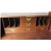 Image 7 : 3-Drawer Oriental Chest w/ Fold-Down Secretaire Top (Desk) 42”x44”x18”