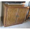 Image 1 : Large Wood Cabinet, 30”x32”x18