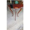 Image 1 : Three Legged Demilune Table, 27”x24”x12”