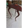 Image 3 : Three Legged Demilune Table, 27”x24”x12”
