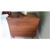 Image 2 : Pair of 3-Drawer Wooden Nightstands, 30" X 18"D X 30"H
