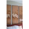 Image 4 : 4-Panel Artwork with Cranes, Each Panel 17”x47”