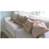 Image 2 : Ivory Sofa Loveseat, 6' Length, 3' Depth