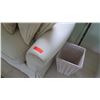 Image 3 : Ivory Sofa Loveseat, 6' Length, 3' Depth