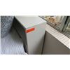 Image 2 : Twin Bed w/White Headboard, Mattress & Box Spring (6' X 3'1), Quilted Coverlet