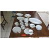 Image 1 : Noritake China Tea and Serving Set, Bowls, Platters, etc.