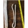 Image 5 : Qty 5 Pearl Necklaces - Freshwater Pearls, etc. (One Has 14K Gold Clasp)