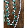 Image 3 : Qty 3 Necklaces - Semi-Precious Stones, Pearls, etc.