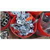 Image 2 : 7 Buckets and 3 Boxes of Misc. Pipe Fittings, Fasteners, etc.