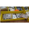Image 2 : Large Lot of Gang Boxes, Outlet Covers, Switches, Fuses, etc