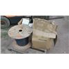 Image 2 : Misc. Pallet: Acculite Polaris Lamp, Inverter, Spool of Cable, Lugs, Sealants, etc.