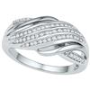 Image 1 : 0.20 CTW Diamond Ring 10KT Two-tone Gold - REF-31H4M