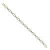 0.33 CTW Diamond Link Fashion Bracelet 10KT Yellow Gold - REF-36N2F