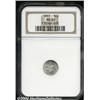 Image 1 : 1853 3CS MS65 NGC. A lightly toned and