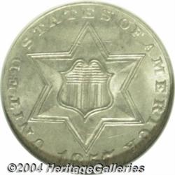 1857 3CS MS65 NGC. Essentially untoned