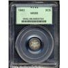 Image 1 : 1863 3CS MS65 PCGS. With an original output of