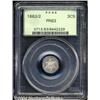 Image 1 : 1863/2 3CS PR63 PCGS. What appear tiny