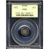 Image 1 : 1872 3CS PR65 PCGS. Deeply toned in variegated