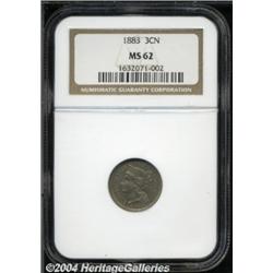 1883 3CN MS62 NGC. Well detailed with a rather