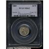 Image 1 : 1889 3CN MS62 PCGS. RPD-002. A well struck and