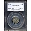 Image 1 : 1876 3CN PR65 PCGS. Lightly toned and struck