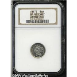 1878 3CN PR65 Cameo NGC. In addition to a low