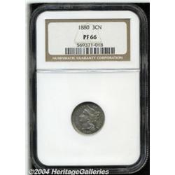 1880 3CN PR66 NGC. Peach, sky-blue, and rose