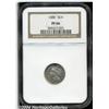 Image 1 : 1880 3CN PR66 NGC. Reasonably well mirrored