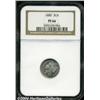 Image 1 : 1880 3CN PR66 NGC. Bright, virtually untoned