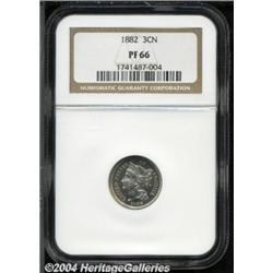 1882 3CN PR66 NGC. Highly reflective with a