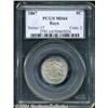 Image 1 : 1867 5C Rays MS64 PCGS. Fully lustrous and